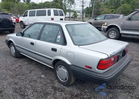 1991 Toyota Corolla Dlx из США, поврежденный, VIN 2T1AE94A6MC082910